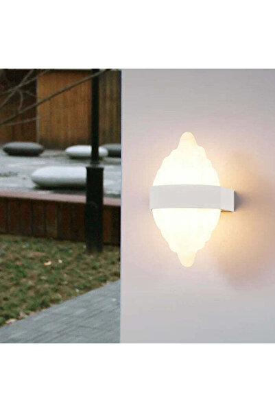 OEM Външна LED стенна лампа ICEBERG, топла светлина 3000K, 10W, метална, IP65...