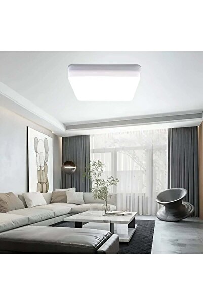 OEM Φωτιστικό οροφής Cotena LED, 48W, Λευκό, IP20, Τετράγωνο