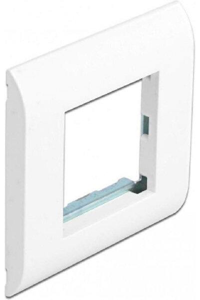 DELOCK Easy 45 Βάση Στήριξης Διακόπτη 80 x 80 χιλ. σε Λευκό Χρώμα