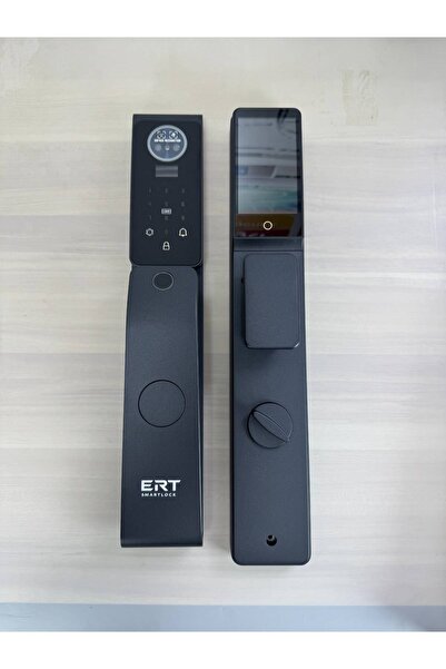 ERT SMART F-037 Akıllı Kapı kilidi - Yüz Tanıma - Parmak İzi-Avuç içi -Şifre-...