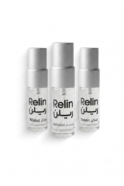 Segadty 3 Spray Tester Set - Relin Linen Room Spray, Fabric Freshener, Sample...