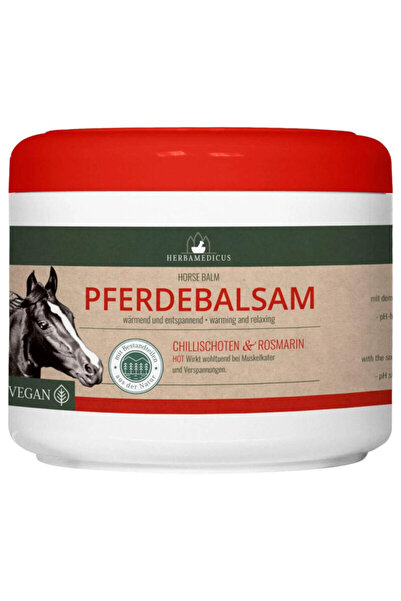 Herbamedicus 2 X Balsam Revigorant Puterea Calului 500 ml | Camfor, Ardei Iut...