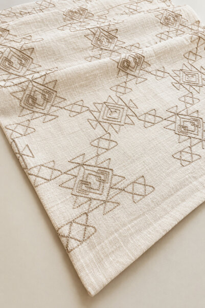 Typoniq Attitude Included Premium Embroidered 100% Cotton Runner - Aztec 54X1...