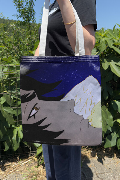 ZipZap Devilman: Crybaby V5 Summer Winter Double-Sided Canvas Printing Tote B...