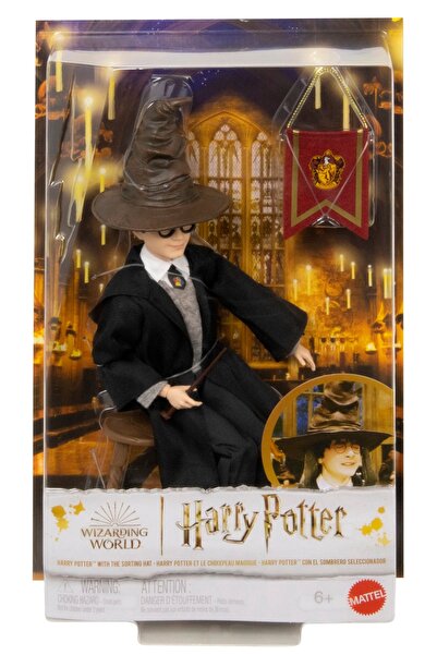 mattel Papusa Harry Potter si palaria vorbitoare, 20, 5 x 33 x 8 cm