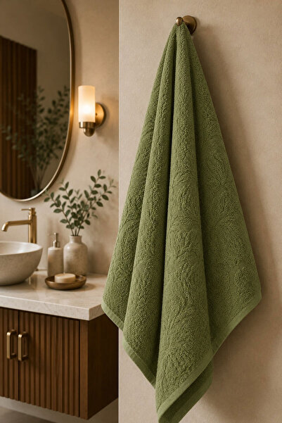 Elif Mira Prosop mare de baie 90x150 cm 100% bumbac Ivy Collection 650 Gr