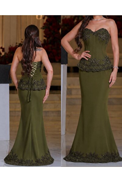 Reem bridal فستان "الزمرد الملكي" (Emerald Grace)