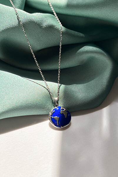 Berilya Aksesuar World Detailed Capped/Openable Steel Necklace