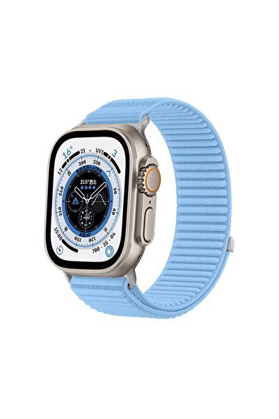 REDz Accessories Curea textilă tip buclă, din nailon împletit, pentru Apple W...