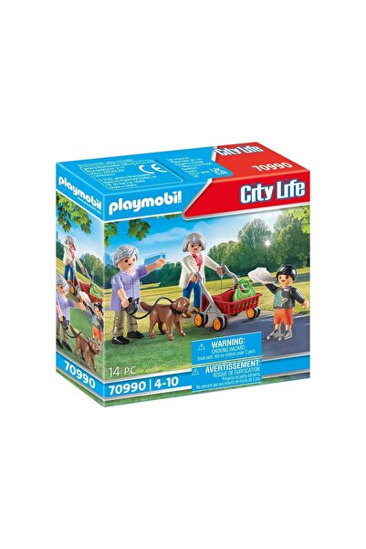 Playmobil Η ΖΩΗ ΣΤΗΝ ΠΟΛΗ: ΠΑΠΠΟΣ ΚΑΙ ΓΙΑΓΙΑ ΜΕ ΤΟ ΕΠΩΝΥΜΟ ΠΑΙΔΙ - 70990