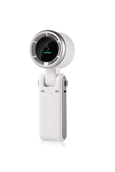 PopZa 3 IN 1 Mini Handheld Turbo Fan12H Standby Desk Neck Portable Fan