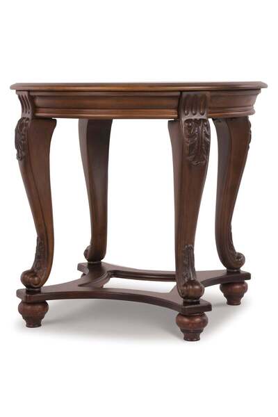 Ashley Furniture طاولة جانبية مستديرة من ثيلموور