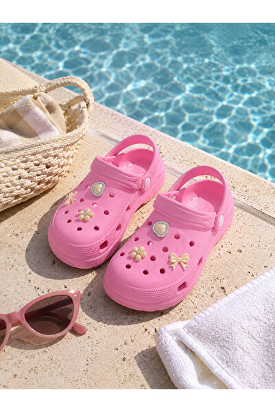 HEDYONE Pearl Bloom Women's Eva Garden & Beach Slippers – Lightweight Non-Sli...