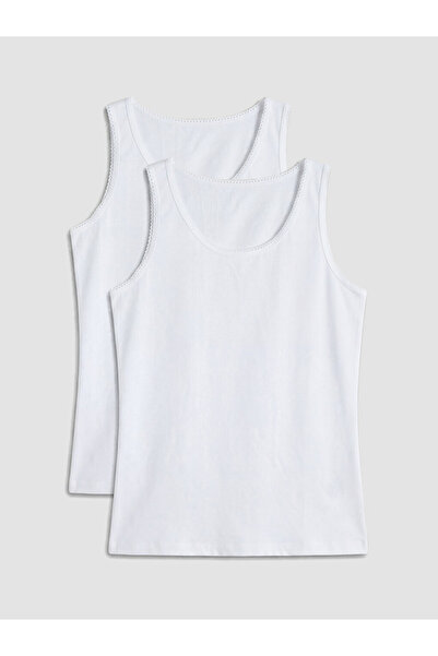 LC Waikiki Esvab • Modern & Distinctive Zero Roba Collar Girls' Undershirt 2-...