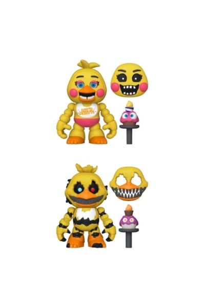 Funko Five Nights at Freddy's Figurine Snap Nightmare Chica & Toy Chica 9 cm