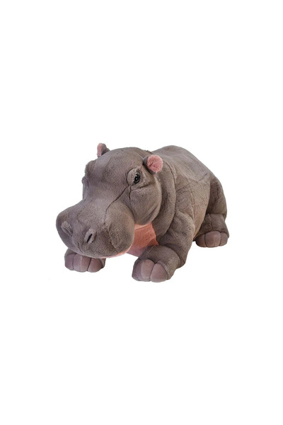 Wild Republic Nouă mascotă hipopotam pentru copii 76 cm Cuddlekins Jumbo