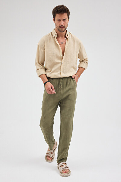 Heaven Ephesus Men's Linen Cotton Trousers