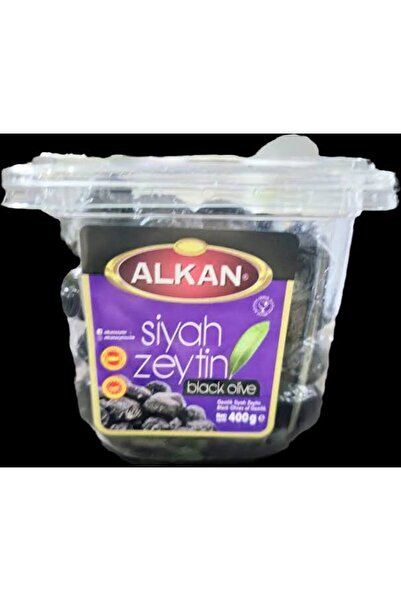 Alkan Masline negre in ulei cal 201-230 400 g