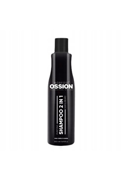 Morfose Șampon 2-în-1 OSSION BARBER pentru păr și barbă 500 ML