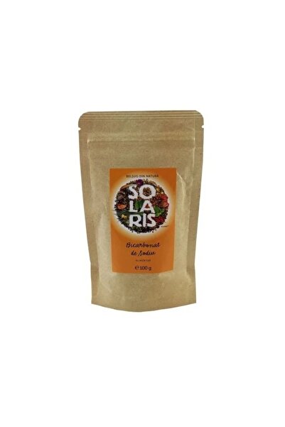SOLARIS Bicarbonat de sodiu alimentar, 100 g – Agent de afânare pentru patise...