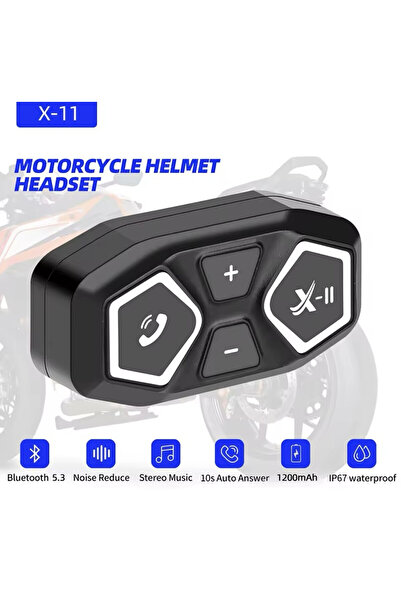 OEM Ασύρματα ακουστικά Bluetooth για κράνος μοτοσικλέτας X11