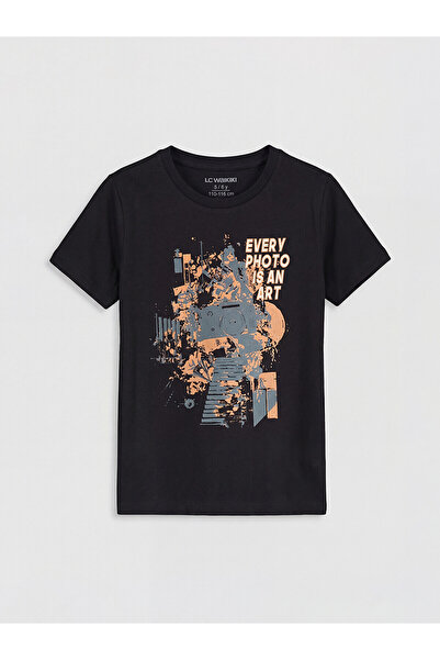 LC Waikiki Original Printed Boys' T-Shirt
