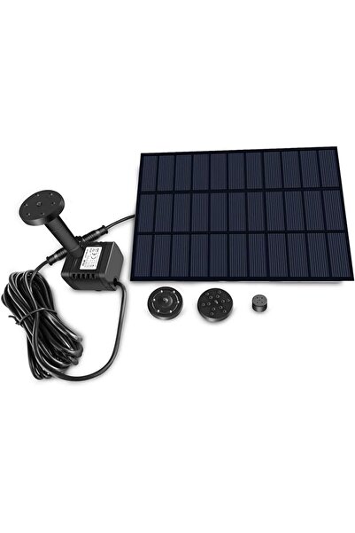 GENERAL Sunlitec Solar Fountain with Panel Water Pump for Bird Bath Solar Pan...