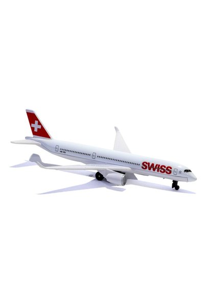Herpa Macheta avion de jucarie Airbus A350 SWISS, DARON