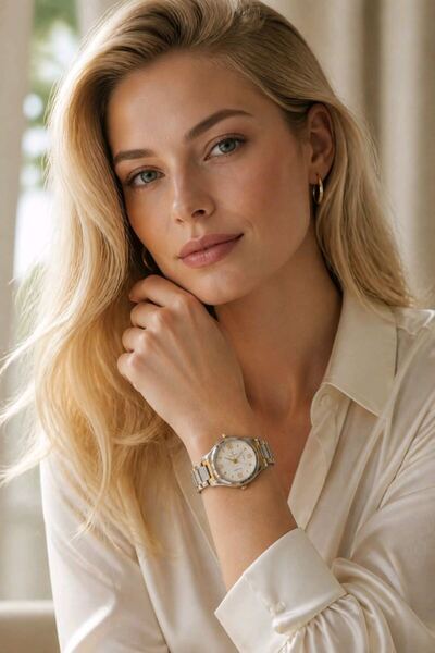 Monalisa Home Premium Metal Strap Watch