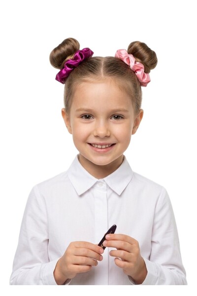 Bidani -Eya 2-piece Scrunchie Set - Multicolor