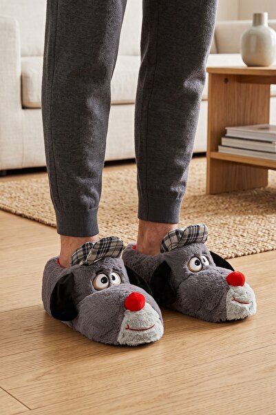Twigy Felix Men's Animal Slippers Gray 41/46