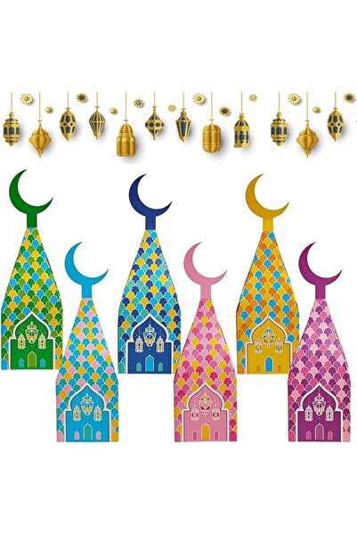 GENERAL Winever 12 Pack Eid Mubarak Candy Boxes,Muslim Ramadan Goodie Candy G...