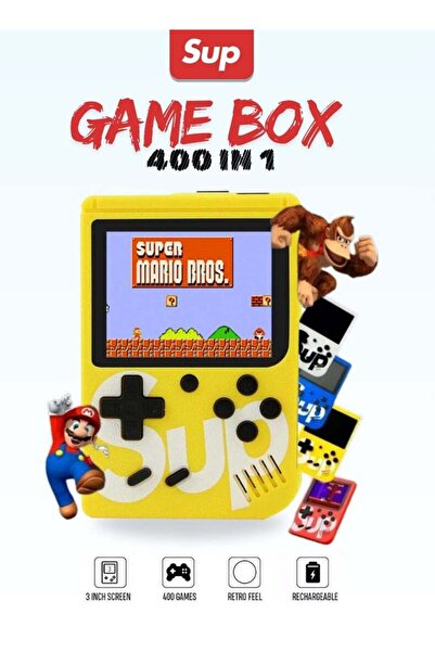 SUP KIDS GAME | 400 IN 1 | HANDHELD GAMING CONSOLE : PORTABLE RETRO GAME PLAYER