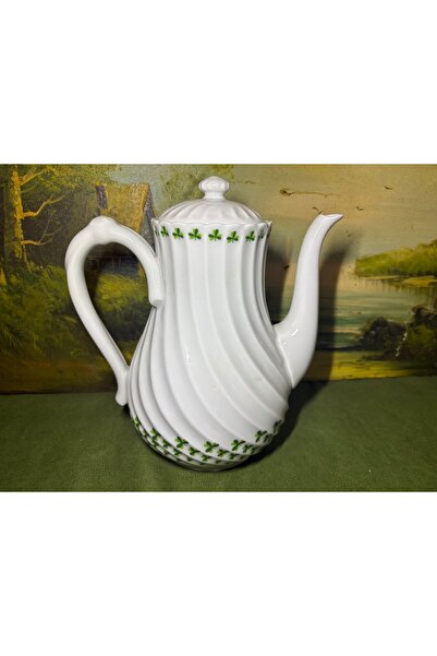 Fransız Limoges Limoges Haviland Tea Pot - 21 cm 13 cm