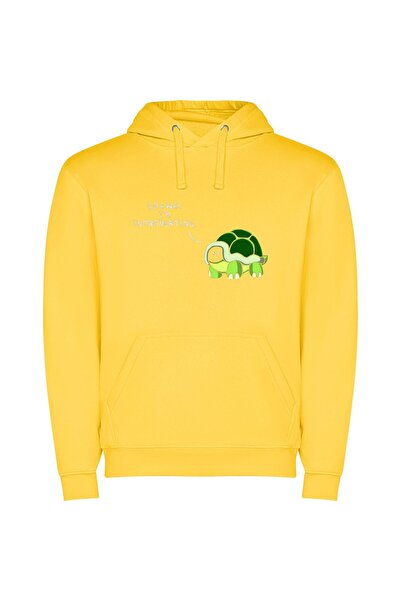 iLovePrints Anthro Turtle: Introspective Introvert Φούτερ με κουκούλα σε χρώμ...