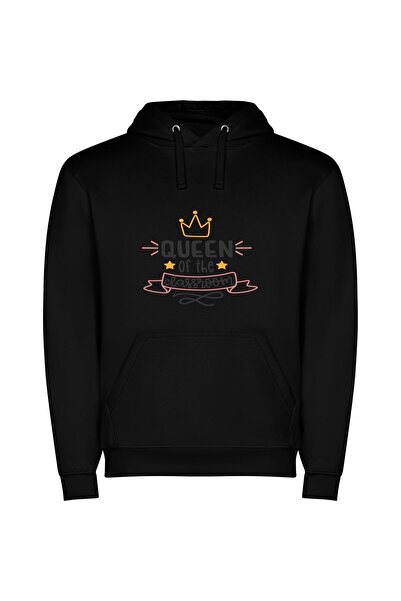 iLovePrints Regal Classroom Monarch Φούτερ με κουκούλα σε χρώμα Μαύρο
