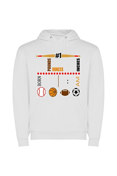 iLovePrints Sporty Illustrator's Digital Creations Φούτερ με κουκούλα σε χρώμ...