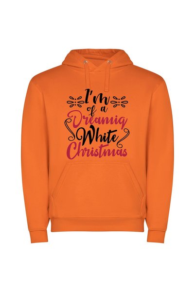 iLovePrints White Christmas Dream: Elegant Inspiration Φούτερ με κουκούλα σε ...