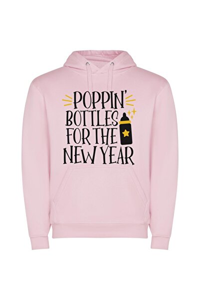 iLovePrints Future's Poppin Kids' Party Φούτερ με κουκούλα σε χρώμα Ροζ