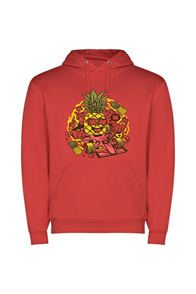 iLovePrints Racing Fruit: Illustrator's Creation Φούτερ με κουκούλα σε χρώμα ...