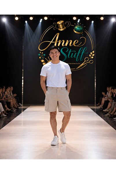 ANNESTUFF PREMIUM Cargo Linen Shorts – 6 Pockets