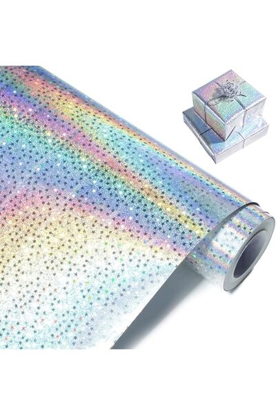 AOMIGE Matte Blue Wrapping Paper Roll, 43cm x 10m Thick Tear-Resistant Gift W...