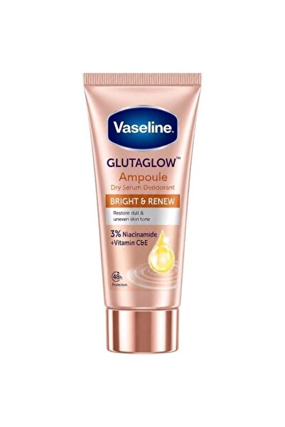 Vaseline مزيل العرق سيروم جلوتا جلو امبول برايت اند رينيو من فازلين - 45 مل