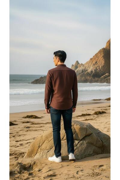 ronex Embroidered Cotton Men's Shirt