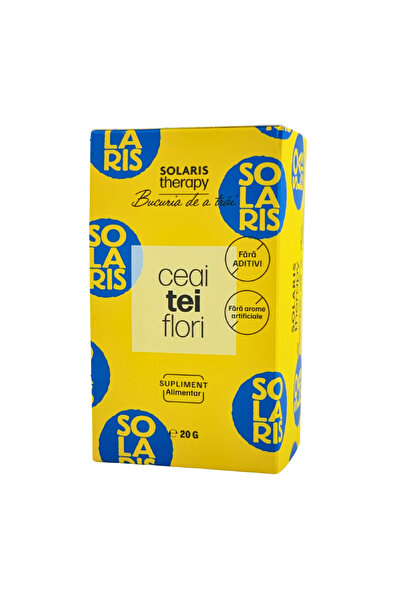 SOLARIS Ceai Tei Flori, 20 plicuri