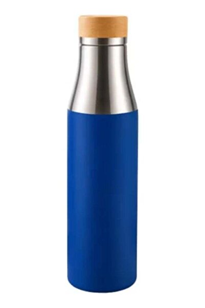 HXD Zoomlion Sustainable Stainless Steel Water Bottle with Bamboo Lid and Sil...