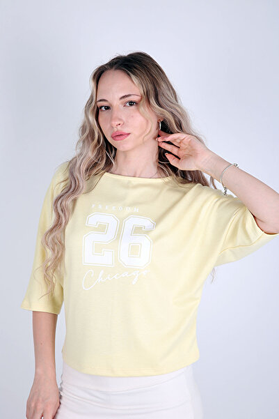 Veni Life بلوزة MNS-26 FRE مطبوعة بتصميم الخفاش-1713
