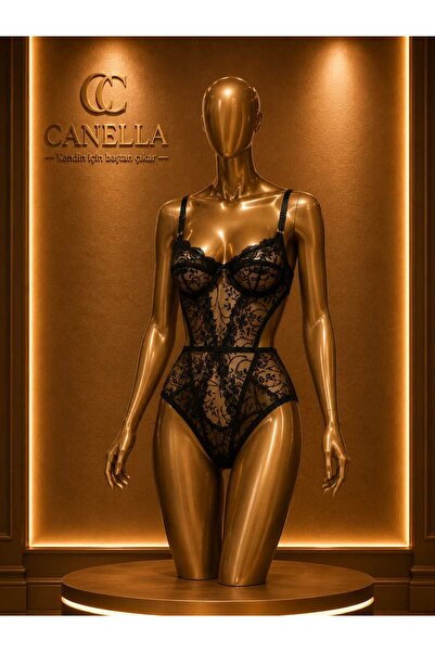 Canella Giyim LUMIA Collection Dantel Detaylı Neon Renkler Body