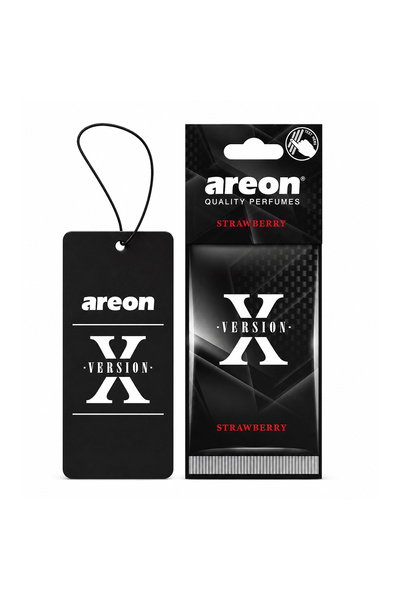 Areon معطر هواء معلق برائحة الفراولة من الإصدار X، عطر فاخر طويل الأمد برائحة...