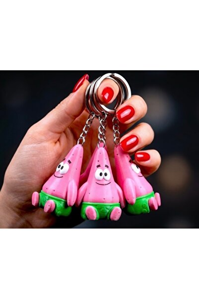 Genel Markalar Sünger Bob Patrick Yıldız Anahtarlık - SpongeBob Patrick Star ...